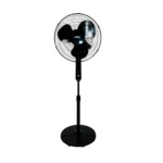 VENTILADOR DE PEDESTAL NEGRO SMC  16" SMCVN16PN3