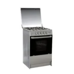 COCINA 24" GRIS, 4 QUEMADORES, PLANO INOX ECOLINE BIANCA SILVER
