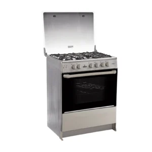 COCINA 30" GRIS, 5 QUEMADORES, PLANO INOXIDABLE ECOLINE CORINA