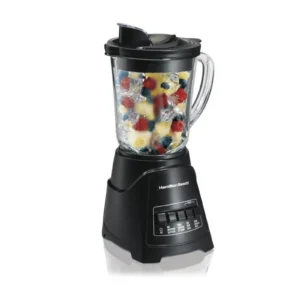 LICUADORA HAMILTON BEACH NEGRA 12 VELOCIDADES, 650 WATTS 58146