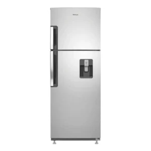 REFRIGERADORA 303 LITROS TOP MOUNT DISPENSADOR ACERO GALVANIZADO WHIRPOOL WRW32CKTWW