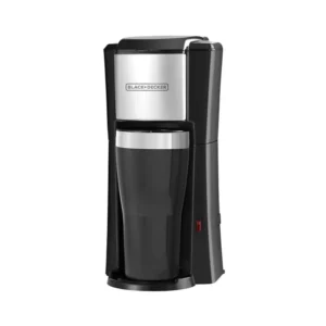 CAFETERA CM618 INDIVIDUAL Y TAZA TERMICA 16OZ NEGRO BLACK & DECKER CM618