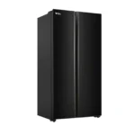 REFRIGERADORA TCL SIDE BY SIDE 19 PIES, NEGRA TIPO ESPEJO P520SBGB