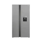 REFRIGERADORA TCL  SIDE BY SIDE SILVER 19 PIES, DISPENSADOR DE AGUA P520SBG