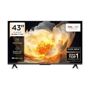TELEVISOR TCL 43 SMART GOOGLE TV 4K ANDROID COMANDO DE VOZ, BT