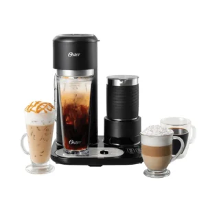 CAFETERA FRAPPE 4 EN 1 CON ESPUMADOR OSTER BVSTDC02B