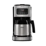 CAFETERA PROGRAMABLE 8 TAZAS CON PANTALLA TÁCTIL OSTER BVSTDC4404