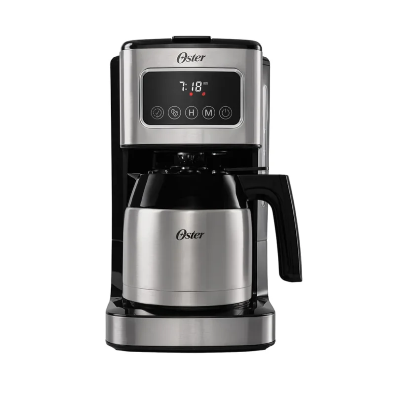 CAFETERA PROGRAMABLE 8 TAZAS CON PANTALLA TÁCTIL OSTER BVSTDC4404