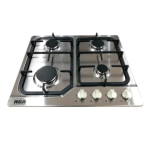 COCINA DE EMPOTRE RCA INOXIDABLE 60 CM. 4 QUEMADORES 60S-401