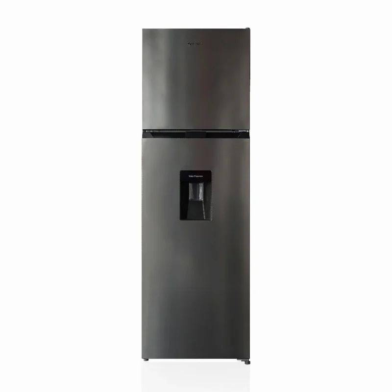 REFRIGERADORA 2 PUERTAS INOX. 267 Lts. CON DISPENSADOR TWIST ICEMAKER INNOVA IN-ALPINA FC2-32N-NF-INOX
