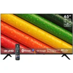 TELEVISOR 65" SMART ANDROID, COMANDO DE VOZ, BLUETOOTH, 4K RCA 65UHDRC
