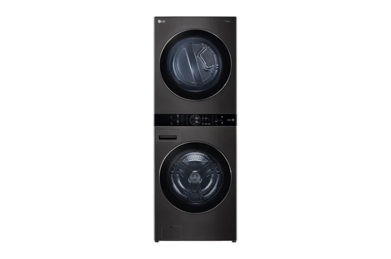 TORRE DE LAVADO Y SECADO LG ELECTRICA 25 KG GRAFITO WK25BS6E