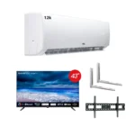 COMBO AIRE ACONDICIONADO TCL 12K + TELEVISOR PHILIPS 43'' + GRATIS SOPORTES