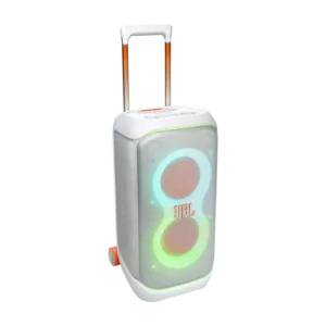 PARLANTE JBL PARTYBOX STAGE 320 PORTABLE PARTY SPEAKER BLUETOOTH 240W BLANCO
