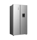 REFRIGERADORA SIDE BY SIDE 529LTS. INVERTER-NF/ INOX / DISPENSADOR DE AGUA/ multi air flow HISENSE