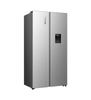 REFRIGERADORA SIDE BY SIDE 529LTS. INVERTER-NF/ INOX / DISPENSADOR DE AGUA/ multi air flow HISENSE