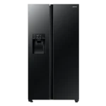REFRIGERADORA Side By Side 610Lts. INVERTER-NF/ NEGRO ESPEJO/ DISP AGUA Y HIELO/LUZ LED HISENSE