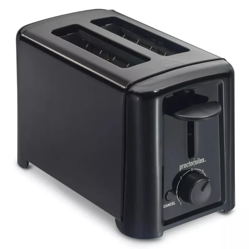 TOSTADORA NEGRA 2 REBANADAS PROCTOR SILEX 22624