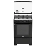 COCINA MABE EM6025SN0 24" NEGRA 4Q TAPA CRISTAL GRILL