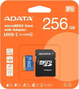 MICRO SD ADATA 256 GB CLASE 10