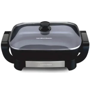 SARTEN ELECTRICO HAMILTON BEACH 38533 CON BASE ANTIADHERENTE